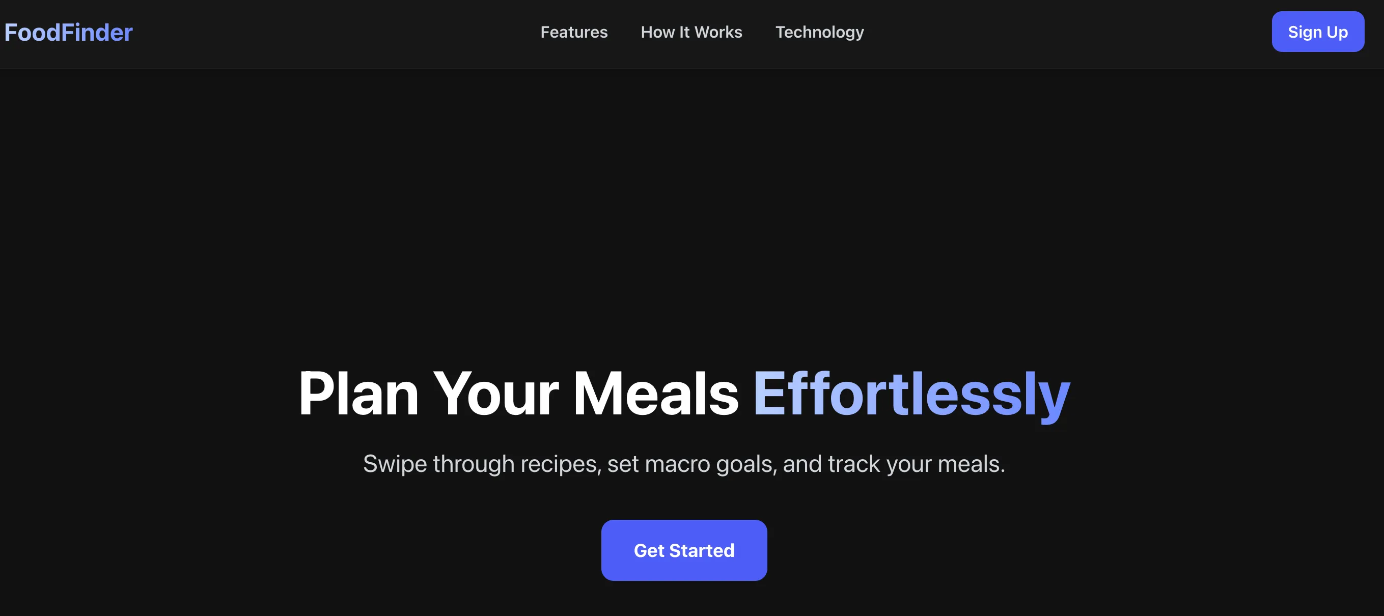 Food Finder: AI-Powered Recipe Generator